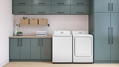 Essential Laundry Care Duo: Samsung ActiveWave Washer & Sensor Dry Dryer