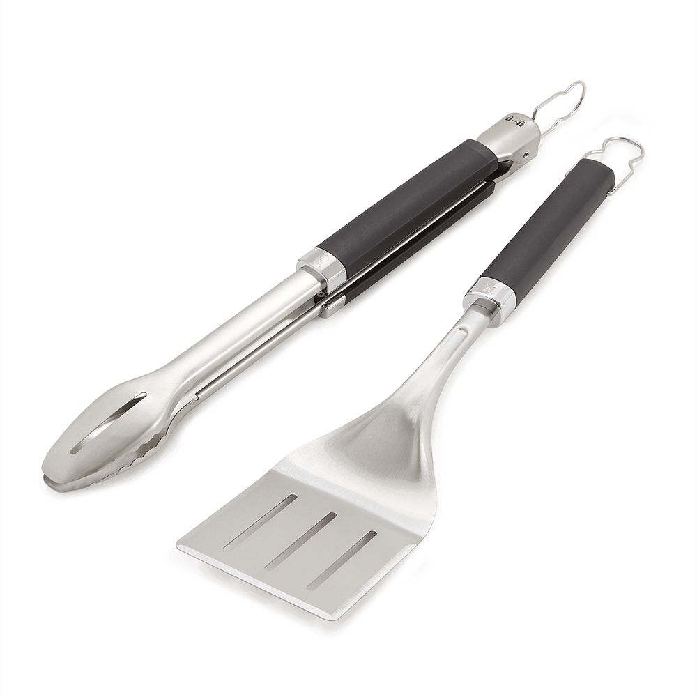 Weber Precision Grill Tongs and Spatula Set  6771