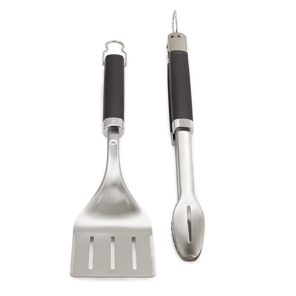 Weber Precision Grill Tongs and Spatula Set  6771