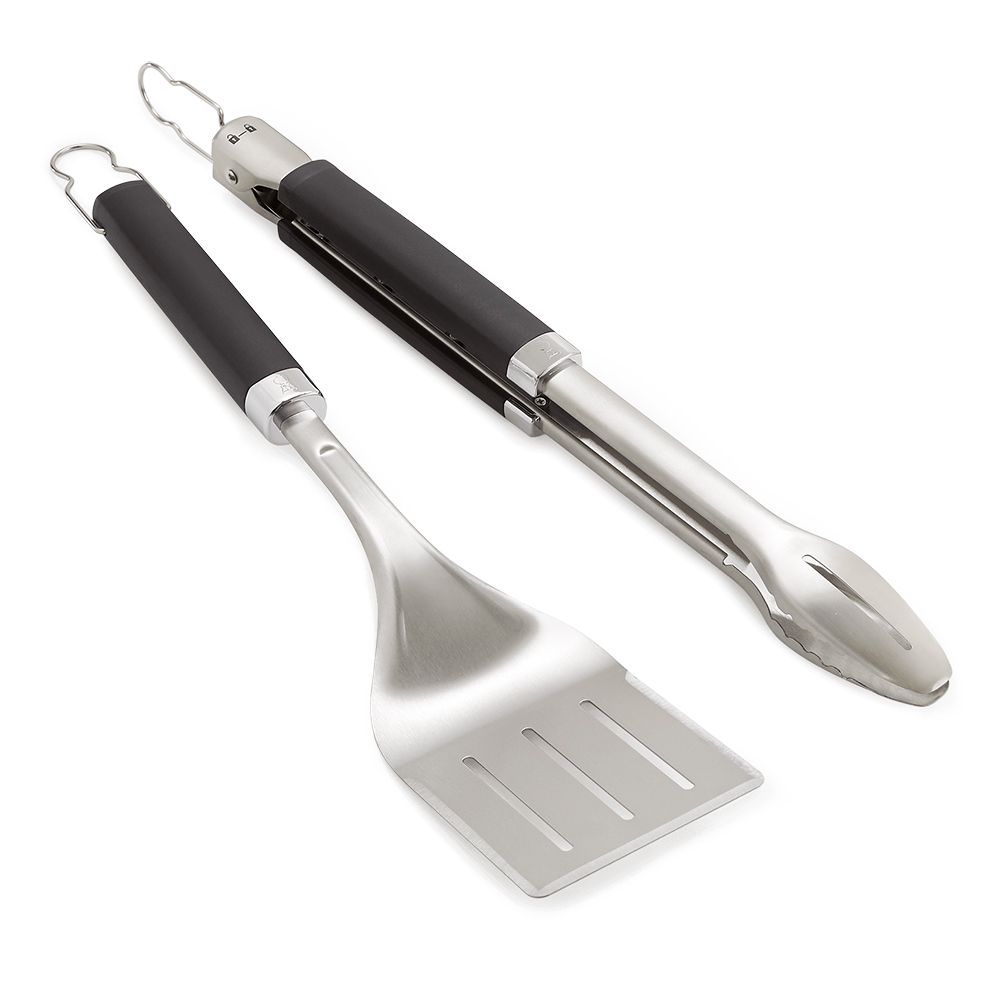 Weber Precision Grill Tongs and Spatula Set  6771