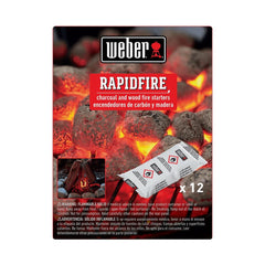 Weber RapidFire Fire Starters - 12pc 7480