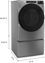 Whirlpool 7.4 Cu. Ft. Vented Electric Dryer - Chrome Shadow