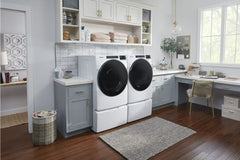 Whirlpool 7.4 Cu. Ft. Electric Wrinkle Shield Dryer with Steam - White