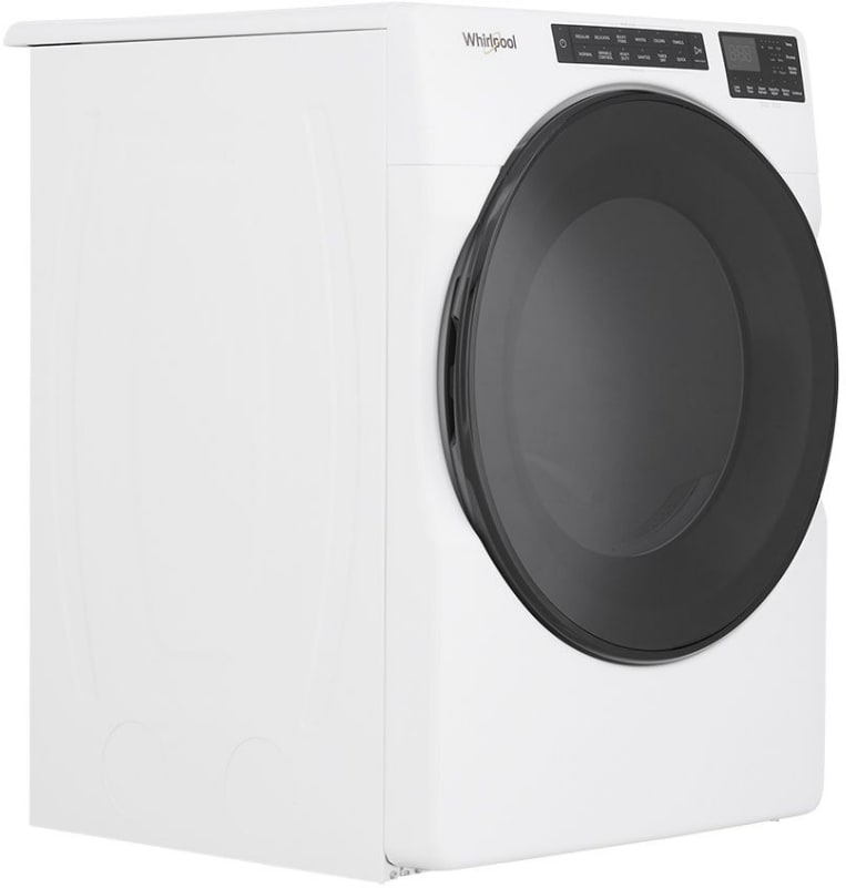 Whirlpool 7.4 Cu. Ft. Electric Wrinkle Shield Dryer with Steam - White