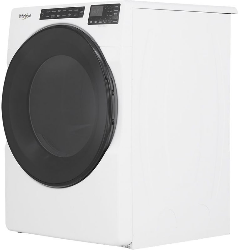 Whirlpool 7.4 Cu. Ft. Electric Wrinkle Shield Dryer with Steam - White