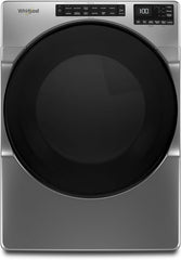 Whirlpool  7.4 Cu. Ft. Gas Wrinkle Shield Dryer with Steam - Chrome Shadow