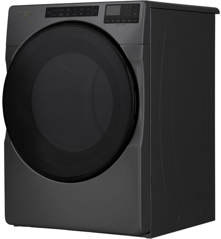 Whirlpool  7.4 Cu. Ft. Gas Wrinkle Shield Dryer with Steam - Chrome Shadow