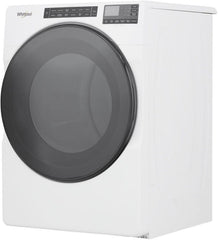 Whirlpool 7.4 Cu. Ft. Gas Wrinkle Shield Dryer with Steam - White