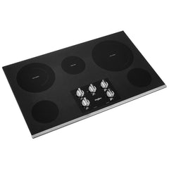 Whirlpool 36 in. Radiant Electric Ceramic Glass Cooktop with 5 Elements - Stainless Steel