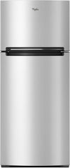 Whirlpool 4-Piece Kitchen Appliance Package – Top Freezer Refrigerator, Slide-In Electric Range, Fully Integrated Dishwasher & Over-the-Range Microwave in Fingerprint-Resistant Stainless Steel