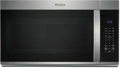 Whirlpool 4-Piece Kitchen Appliance Package – French Door Refrigerator, Slide-In Electric Range, Fully Integrated Dishwasher & Over-the-Range Microwave Oven in Stainless Steel