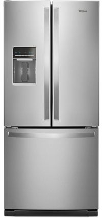 Whirlpool 4-Piece Kitchen Appliance Package – French Door Refrigerator, Slide-In Gas Smart Range, Fully Integrated Dishwasher & Over-the-Range Microwave Oven in Fingerprint-Resistant Stainless Steel