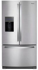Whirlpool 4-Piece Kitchen Appliance Package – French Door Refrigerator, Slide-In Electric Range, Fully Integrated Dishwasher & Over-the-Range Microwave Oven in Fingerprint-Resistant Stainless Steel