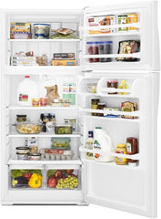 Whirlpool 28-inch Wide Top Freezer Refrigerator - 14 cu. ft. - White