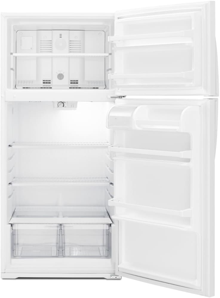 Whirlpool 28-inch Wide Top Freezer Refrigerator - 14 cu. ft. - White