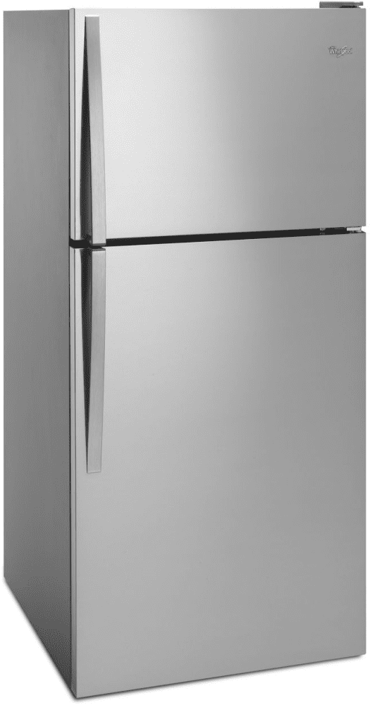 Whirlpool 18 Cu. Ft. Top Freezer Refrigerator - Stainless Steel