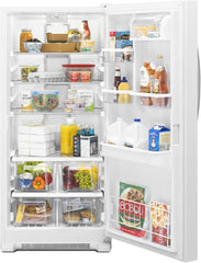 Whirlpool 31-inch Wide SideKicks® All-Refrigerator with LED Lighting - 18 cu. ft. - Stainless Steel